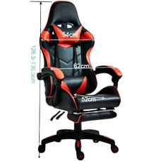 Геймерське крісло  чорно-помаранчеве Геймерське крісло  чорно-помаранчеве